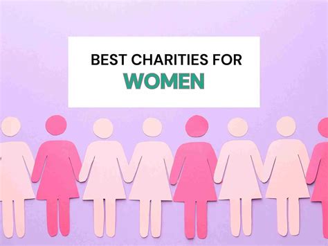 best women s charities